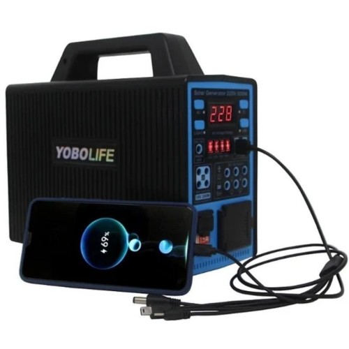 YoboLife поликристалл 300 Вт, 12 В, 36 (2x18) панель 530х365х20 мм