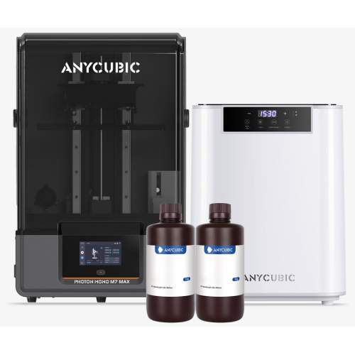 Anycubic Photon M7 Max + Wash & Cure Max + Resin
