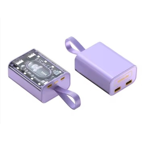 Внешний аккумулятор ZFR-PB58 5000 мАч фиолетовый