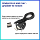 Tohom USB Mouse черный