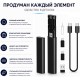 Кабель Tohom USB TypeC (M), USB TypeC (F), 0.28 м, ConnectPro 6-в-1 черный