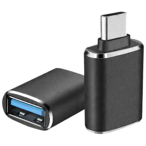 Переходник Tohom USB TypeC (M), USB 3.0 (F), 0.05 м, Tohom USB 3.0 - USB-C черный