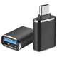 Переходник Tohom USB TypeC (M), USB 3.0 (F), 0.05 м, Tohom USB 3.0 - USB-C черный