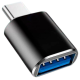 Переходник Tohom USB TypeC (M), USB 3.0 (F), 0.05 м, Tohom USB 3.0 - USB-C черный