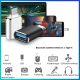 Переходник Tohom USB TypeC (M), USB 3.0 (F), 0.05 м, Tohom USB 3.0 - USB-C черный