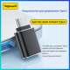 Переходник Tohom USB TypeC (M), USB 3.0 (F), 0.05 м, Tohom USB 3.0 - USB-C черный