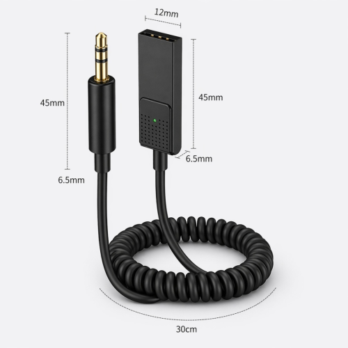Кабель Tohom 3.5 mm jack - USB