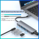 Док-станция Tohom USB-Hub 5 в 1 серый
