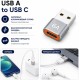Переходник Tohom USB 2.0 (M), 0.5 м, 6A белый