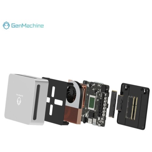 GenMachine Ren5000 R7-5825U серый
