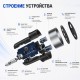 Tohom-3.0 USB Type-C 15 Вт черный